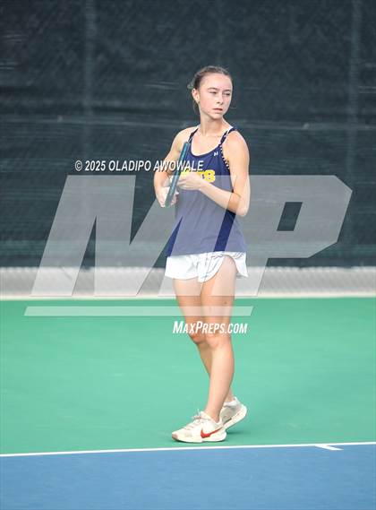 Thumbnail 2 in UIL 3A Girls Tennis (Round of 16) photogallery.