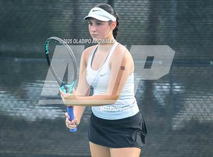 Thumbnail 1 in UIL 3A Girls Tennis (Round of 16) photogallery.