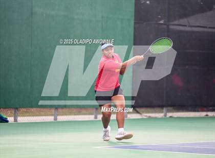 Thumbnail 2 in UIL 3A Girls Tennis (Round of 16) photogallery.