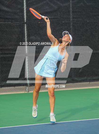 Thumbnail 2 in UIL 3A Girls Tennis (Round of 16) photogallery.