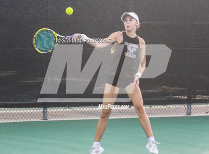 Thumbnail 3 in UIL 3A Girls Tennis (Round of 16) photogallery.