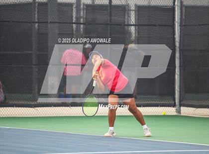Thumbnail 1 in UIL 3A Girls Tennis (Round of 16) photogallery.