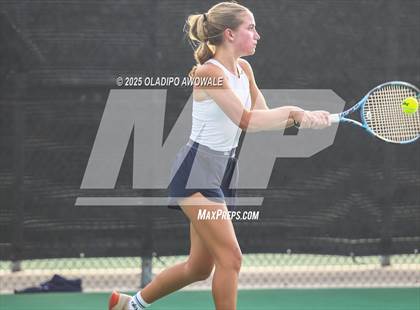 Thumbnail 2 in UIL 3A Girls Tennis (Round of 16) photogallery.