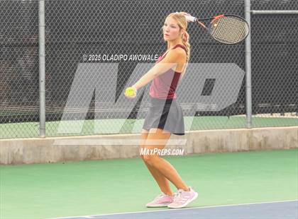 Thumbnail 1 in UIL 3A Girls Tennis (Round of 16) photogallery.