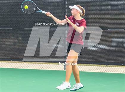 Thumbnail 3 in UIL 3A Girls Tennis (Round of 16) photogallery.