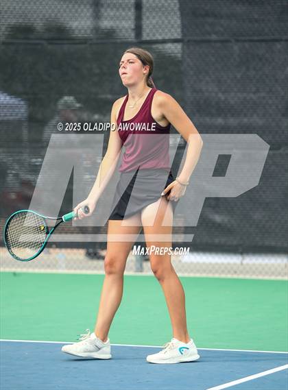 Thumbnail 3 in UIL 3A Girls Tennis (Round of 16) photogallery.