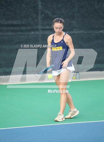 Thumbnail 2 in UIL 3A Girls Tennis (Round of 16) photogallery.