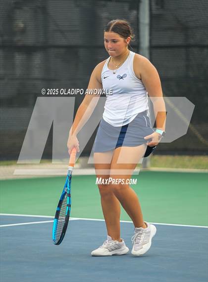 Thumbnail 3 in UIL 3A Girls Tennis (Round of 16) photogallery.