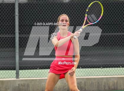 Thumbnail 3 in UIL 3A Girls Tennis (Round of 16) photogallery.