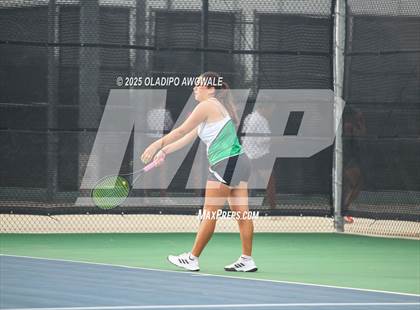 Thumbnail 1 in UIL 3A Girls Tennis (Round of 16) photogallery.