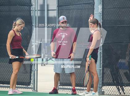 Thumbnail 3 in UIL 3A Girls Tennis (Round of 16) photogallery.