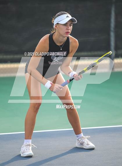 Thumbnail 1 in UIL 3A Girls Tennis (Round of 16) photogallery.