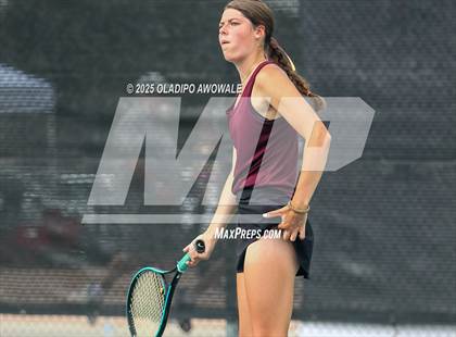 Thumbnail 1 in UIL 3A Girls Tennis (Round of 16) photogallery.
