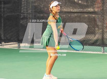 Thumbnail 2 in UIL 3A Girls Tennis (Round of 16) photogallery.