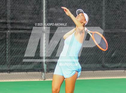 Thumbnail 1 in UIL 3A Girls Tennis (Round of 16) photogallery.