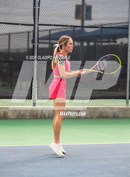 Thumbnail 1 in UIL 3A Girls Tennis (Round of 16) photogallery.