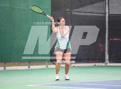 Thumbnail 2 in UIL 3A Girls Tennis (Round of 16) photogallery.