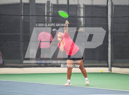 Thumbnail 3 in UIL 3A Girls Tennis (Round of 16) photogallery.