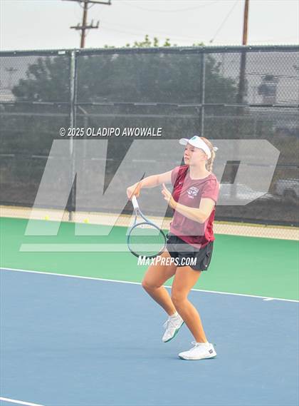 Thumbnail 2 in UIL 3A Girls Tennis (Round of 16) photogallery.