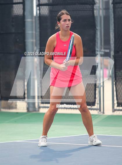 Thumbnail 2 in UIL 3A Girls Tennis (Round of 16) photogallery.