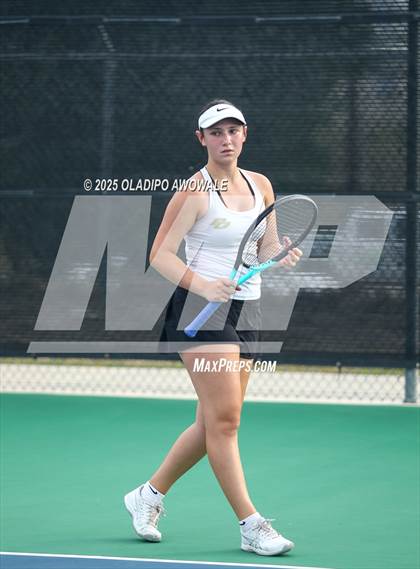 Thumbnail 3 in UIL 3A Girls Tennis (Round of 16) photogallery.