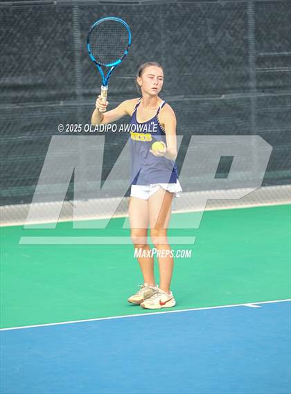 Thumbnail 3 in UIL 3A Girls Tennis (Round of 16) photogallery.