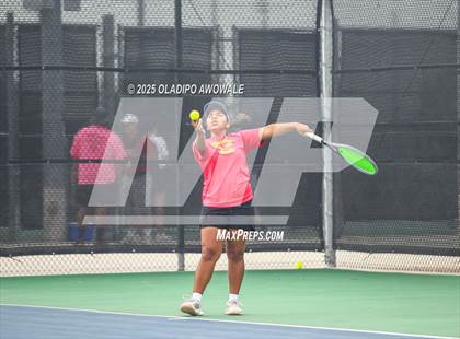 Thumbnail 3 in UIL 3A Girls Tennis (Round of 16) photogallery.