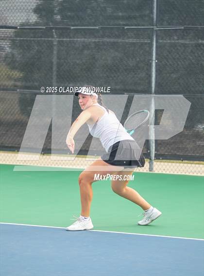 Thumbnail 3 in UIL 3A Girls Tennis (Round of 16) photogallery.