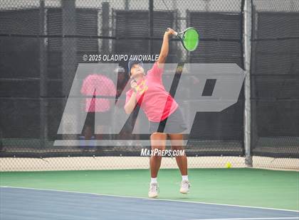Thumbnail 2 in UIL 3A Girls Tennis (Round of 16) photogallery.