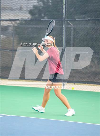 Thumbnail 3 in UIL 3A Girls Tennis (Round of 16) photogallery.