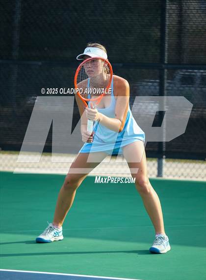 Thumbnail 2 in UIL 3A Girls Tennis (Round of 16) photogallery.