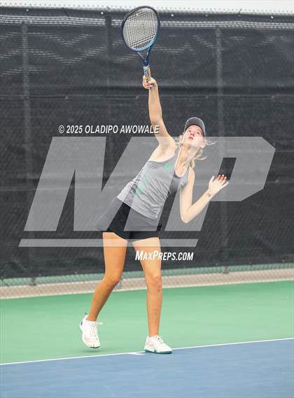 Thumbnail 3 in UIL 3A Girls Tennis (Round of 16) photogallery.
