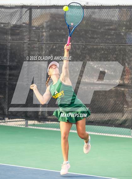 Thumbnail 2 in UIL 3A Girls Tennis (Round of 16) photogallery.
