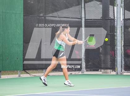 Thumbnail 3 in UIL 3A Girls Tennis (Round of 16) photogallery.