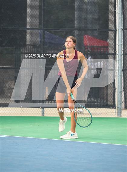 Thumbnail 2 in UIL 3A Girls Tennis (Round of 16) photogallery.