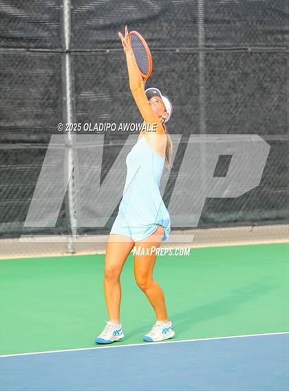 Thumbnail 3 in UIL 3A Girls Tennis (Round of 16) photogallery.