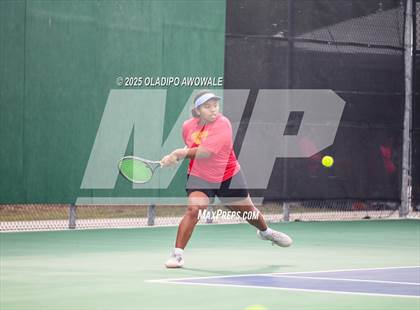 Thumbnail 3 in UIL 3A Girls Tennis (Round of 16) photogallery.