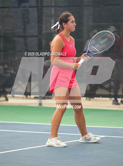 Thumbnail 2 in UIL 3A Girls Tennis (Round of 16) photogallery.