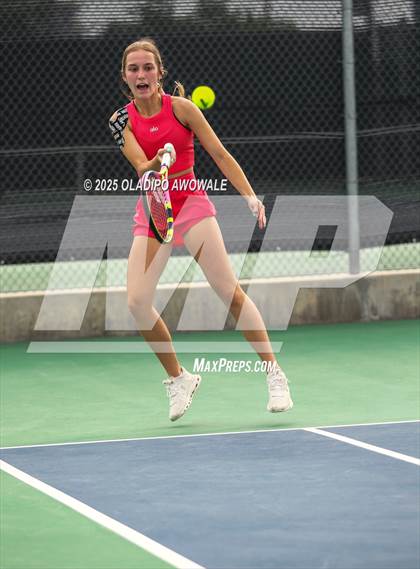Thumbnail 1 in UIL 3A Girls Tennis (Round of 16) photogallery.