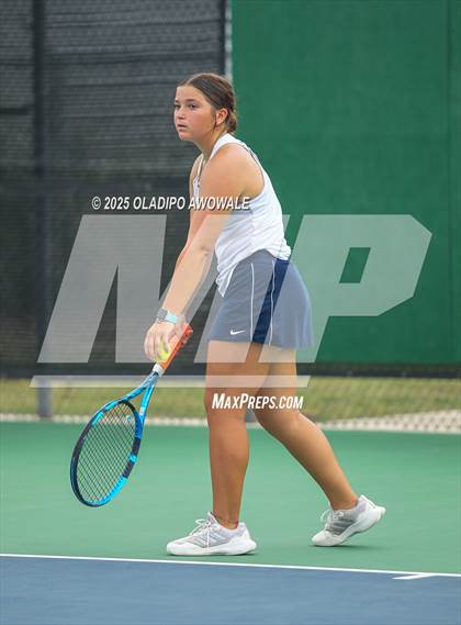 Thumbnail 1 in UIL 3A Girls Tennis (Round of 16) photogallery.