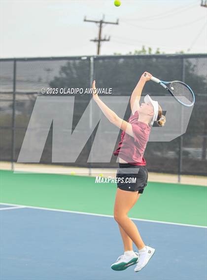 Thumbnail 3 in UIL 3A Girls Tennis (Round of 16) photogallery.