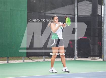 Thumbnail 2 in UIL 3A Girls Tennis (Round of 16) photogallery.