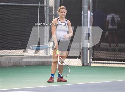 Thumbnail 1 in UIL 3A Girls Tennis (Round of 16) photogallery.