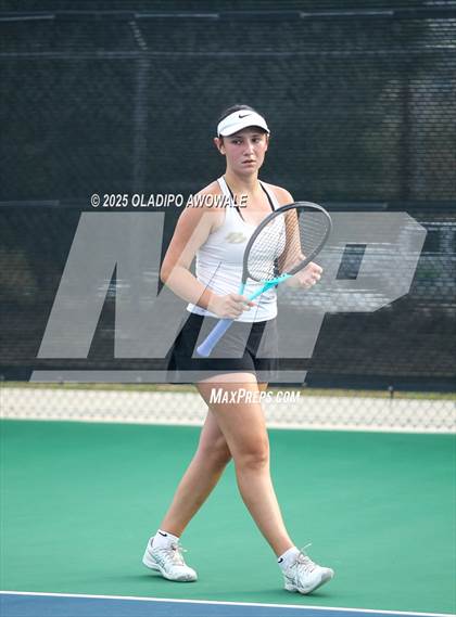 Thumbnail 2 in UIL 3A Girls Tennis (Round of 16) photogallery.