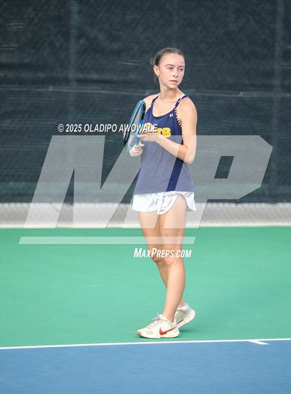 Thumbnail 3 in UIL 3A Girls Tennis (Round of 16) photogallery.