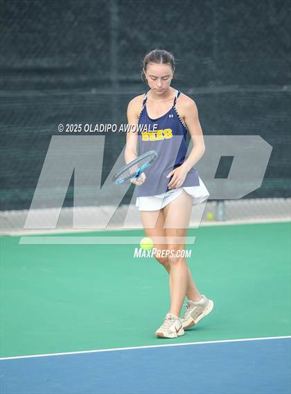 Thumbnail 1 in UIL 3A Girls Tennis (Round of 16) photogallery.