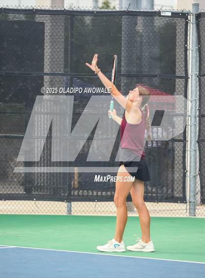 Thumbnail 3 in UIL 3A Girls Tennis (Round of 16) photogallery.