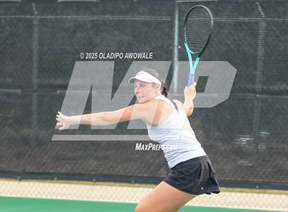 Thumbnail 1 in UIL 3A Girls Tennis (Round of 16) photogallery.