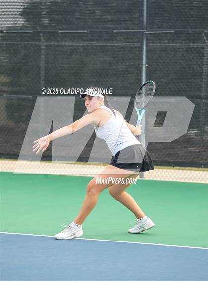 Thumbnail 2 in UIL 3A Girls Tennis (Round of 16) photogallery.