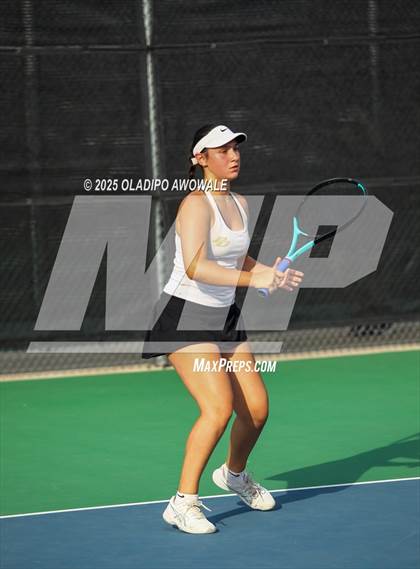 Thumbnail 2 in UIL 3A Girls Tennis (Round of 16) photogallery.
